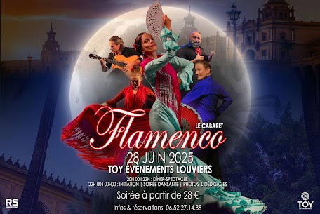 Le Cabaret Flamenco débarque le 28 juin 2025 chez TOY Évènements 💃