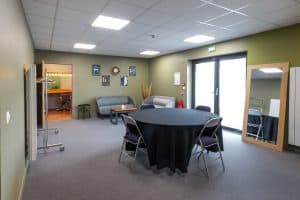 Loge | Salle 715m² | Entrée