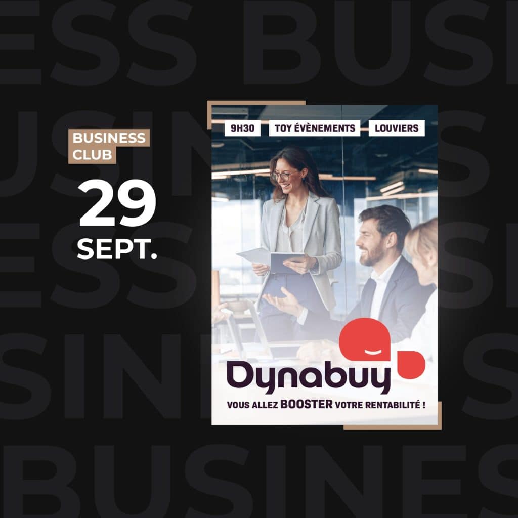 Dynabuy · 29 sept. 2026 · 09h30 · TOY Événements Louviers Normandie