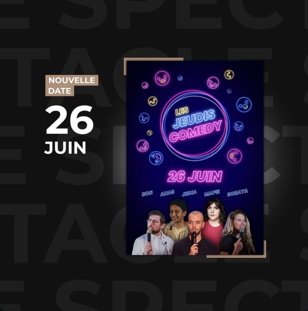 Les Jeudis comedy · TOY Événements Louviers Normandie
