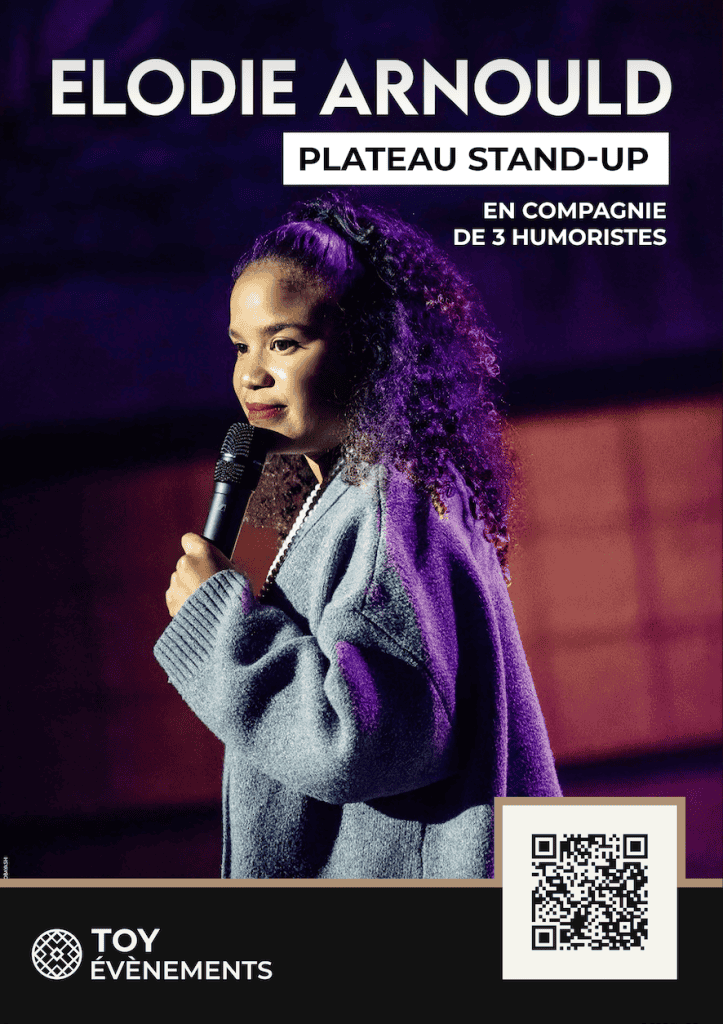 Élodie Arnould – Plateau de stand-up · 8 jan. 2027 · 20h30 · TOY Évènements Louviers Normandie