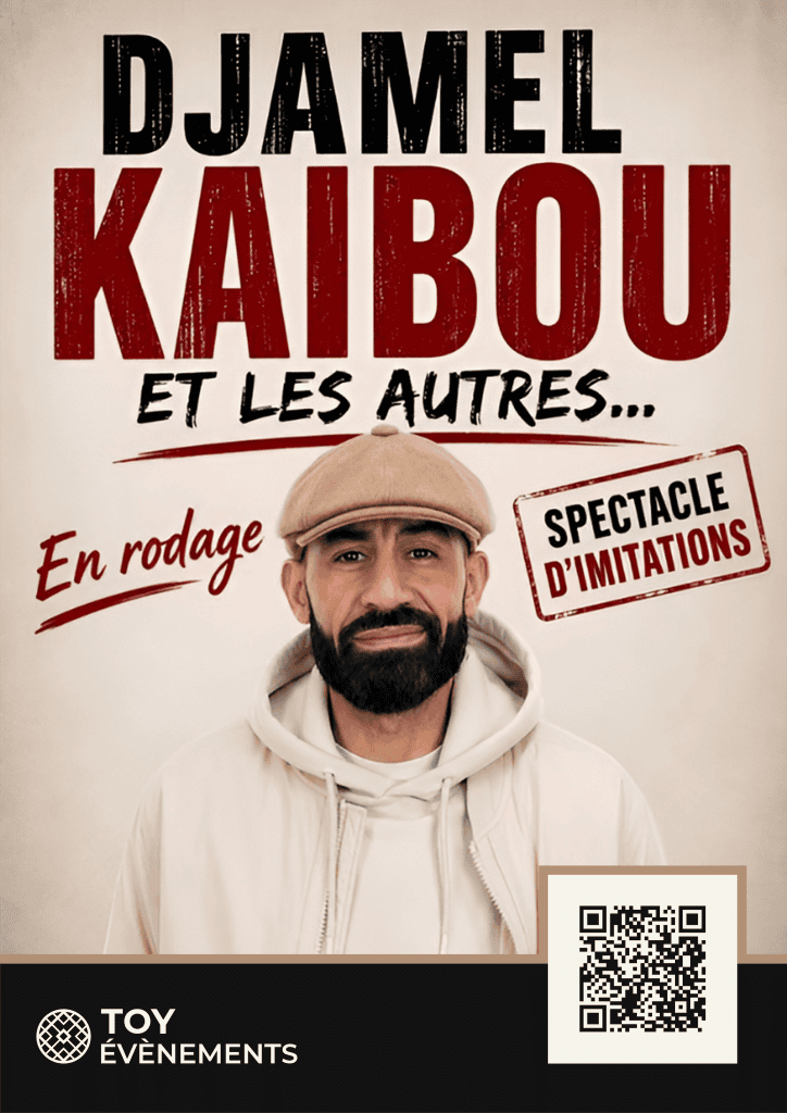 Djamel Kaibou et les autres… · 21 mai 2027 · 20h30 · TOY Évènements Louviers Normandie